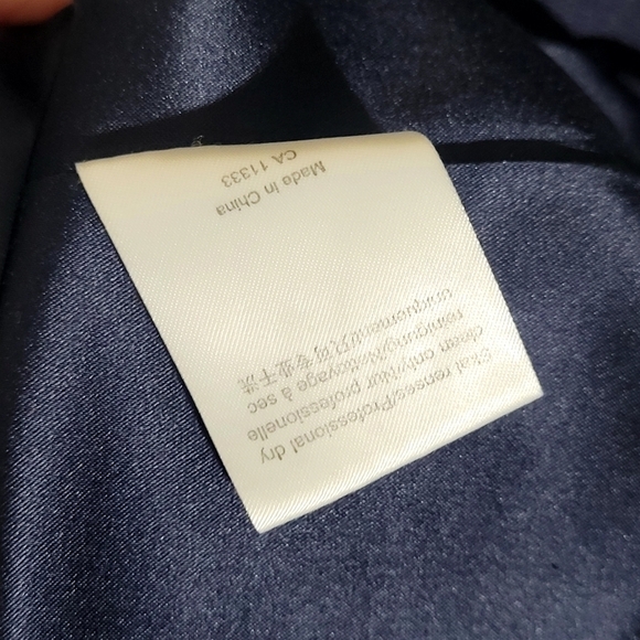 Rosemunde Navy Button-Down Blazer - Picture 4 of 6